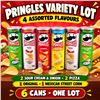 Image 1 : 6 PRINGLES ASSORTED FLAVOURS BB 01/27