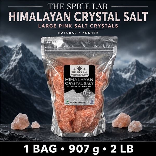 THE SPICE LAB HIMALAYAN CRYSTAL SALT 907G
