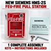 Image 1 : NEW SIEMENS HMS-2S FEU-FIRE PULL STATION