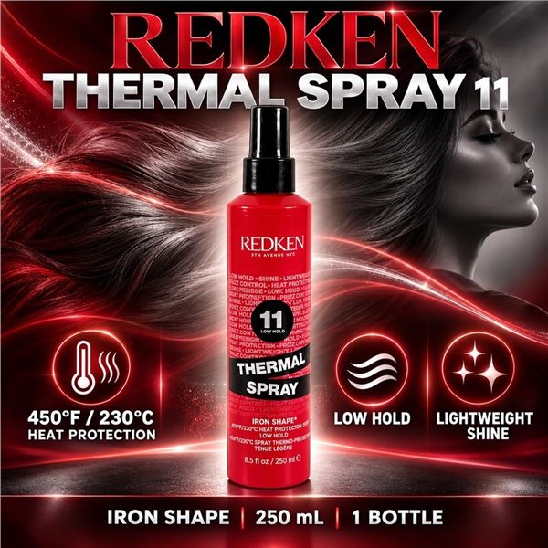 REDKEN IRON SHAPE 11 THERMAL SPRAY 250ML