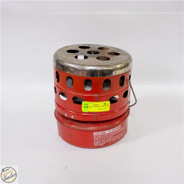 MODEL 518D, FLAMELESS PORTABLE CATALYTIC