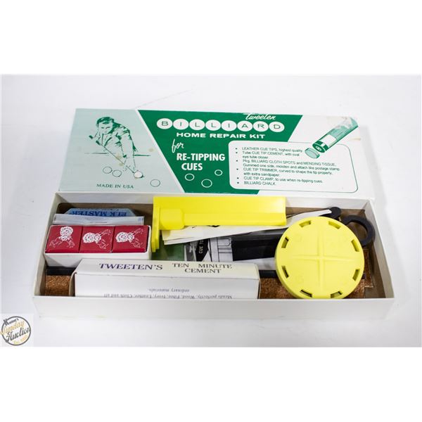 NEW IN BOX TWEETEN BILLARD HOME
