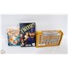Image 1 : NEW 3 MINI GAMES WOODEN STRATEGY