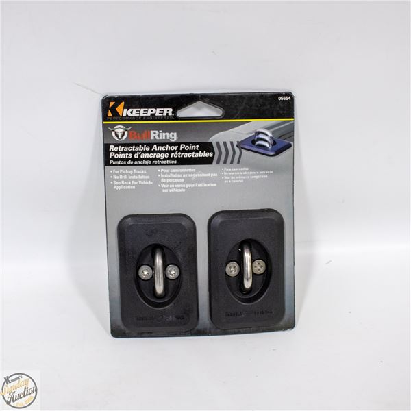 NEW KEEPER BULL RING RETRACTABLE