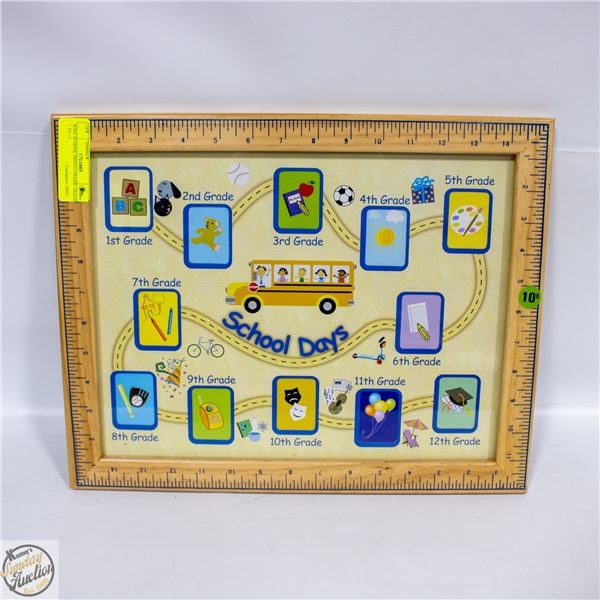 KIDS SCHOOL PHOTO FRAME GRADE 1 TO 12