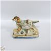 Image 1 : VINTING HUNTING DOG'S PORCELAIN