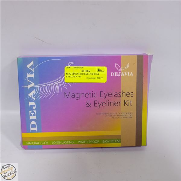 NEW MAGNETIC EYELASHES & EYELINER KIT