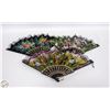 Image 1 : 3 FLORAL PATTERN FANS