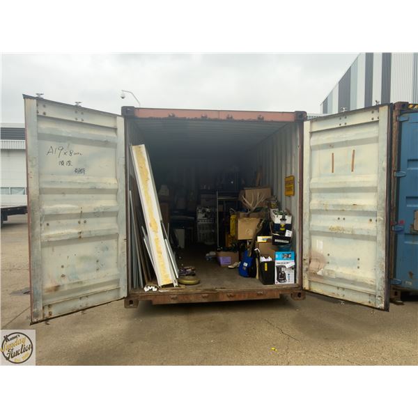 CONTENTS OF 20' SEACAN