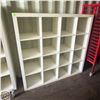 Image 1 : 16 CUBE SHELF - 59" X 16" X 59"