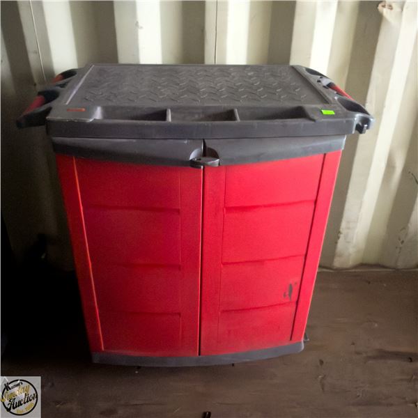 KETER ROLLING TOOL STORAGE STATION 32" X 20" X 34"