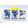 Image 1 : 3 GLOSSY ROOKIES MATTHEWS DOMI LARKIN OPC
