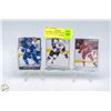 Image 1 : 3 ROOKIE CARDS MATTHEWS NYLANDER LAINE PARKHURST