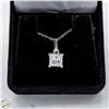 Image 1 : #5330-1.00 CT GRA CERTIFIED PRINCESS CUT MOISSANIT