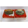 Image 1 : 2 VINTAGE CHRISTIAN BELL COLLECTOR PLATES INCLUDES