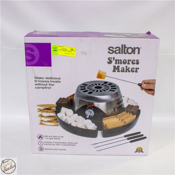 NEW SALTON S'MORES MAKER