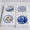 Image 1 : 4 VINTAGE MINATURE PLATES INCLUDES PORSGRUND,
