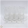 Image 1 : 8 ROSENTHAL "WEDGE CUT" CRYSTAL