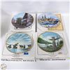 Image 1 : 4 VINTAGE CANADIAN SCENE COLLECTOR PLATES