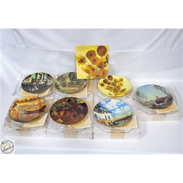 7 VINTAGE FRANKLIN MINT IMPRESSIONS COLLECTOR