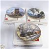 Image 1 : 3 VINTAGE CHRISTIAN BELL COLLECTOR RAILWAY PLATES