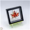 Image 1 : NEW MAPLE LEFT 3D RHINESTONES GOLD TONE