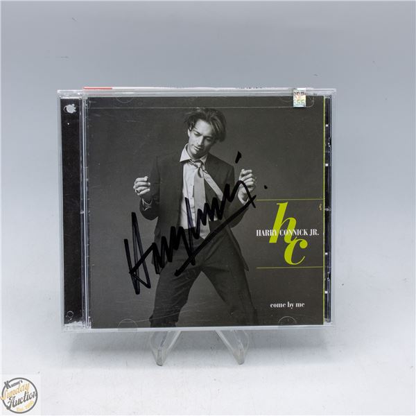 AUTOGRAPHED 1999 HARRY CONNICK JR. COME BY ME CD