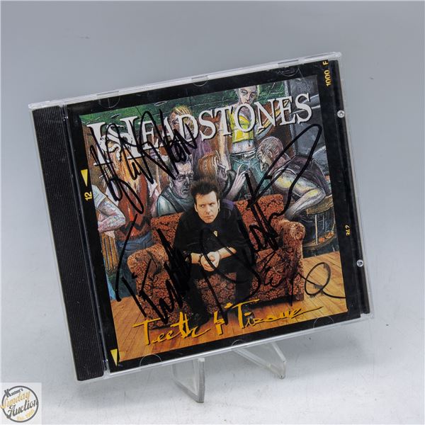 AUTOGRAPHED 1995 HEADSTONES TEETH & TISSUE ALBUM