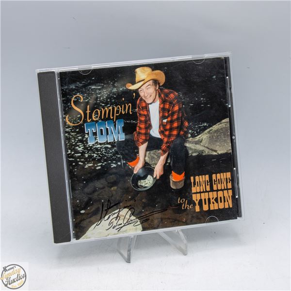 AUTOGRAPHED 1995 STOMPIN' TOM CONNORS LONG GONE