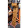 Image 1 : WOODEN TOBOGGAN SLED WITH A CURVED HOOD