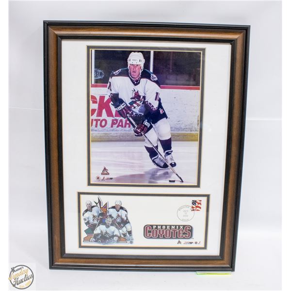 TONY AMONTE & PHEONIX FRAMED COMMEMORATIVE PIECE