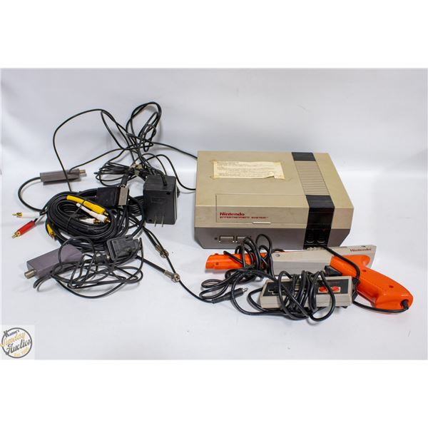 ORIGINAL NINTENDO WITH ACCESSORIES