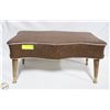Image 1 : VINTAGE PIANO STOOL 24" X 12" X 12" HIGH
