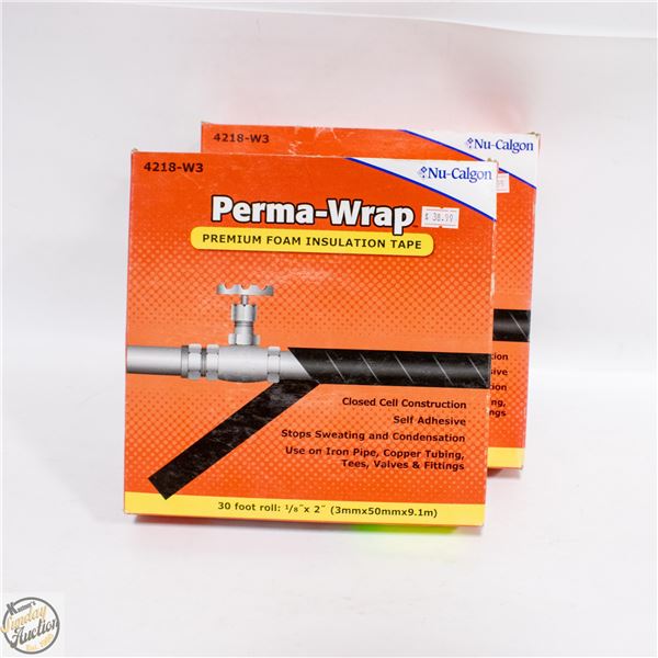 2X PERMA-WRAP PREMIUM FOAM INSULATION WRAP