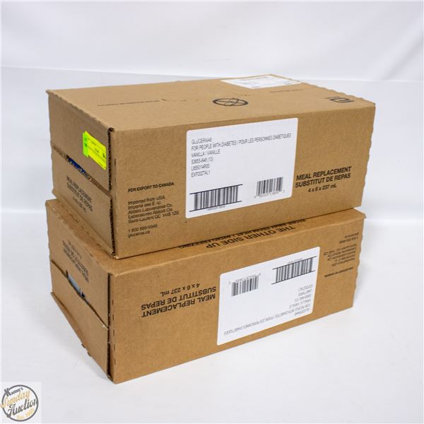 LOT OF 2 24 PACKS OF GLUCERNA