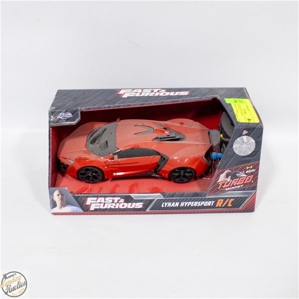 FAST & FURIOUS LYKAN HYPERSPORT IN PKG