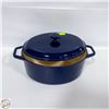 Image 1 : 6 QT CAST IRON ENAMEL COATED ROASTER
