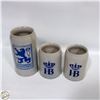 Image 1 : VINTAGE LOWEN BRAU MUNCHEN GERMAN STEINS