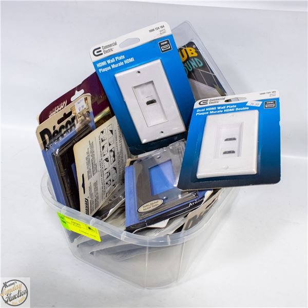 LOT OF WALL PLATES