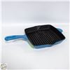 Image 1 : ENAMELED CAST GRILL PAN
