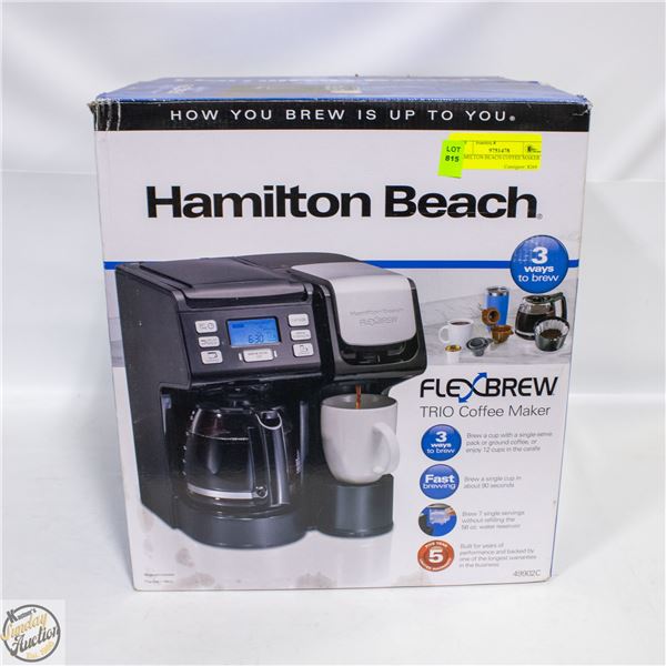 HAMILTON BEACH COFFEE MAKER
