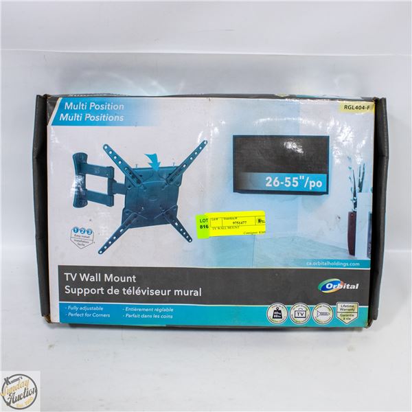 TV WALL MOUNT A+S 26"-55"
