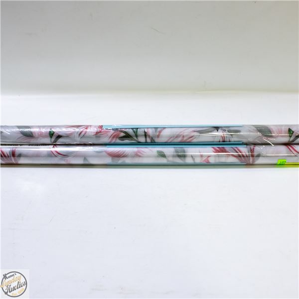 NEW 3 PACK COAVAS STAINED WINDOW PRIVACY FILM