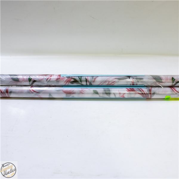 NEW 3 PACK COAVAS STAINED WINDOW PRIVACY FILM
