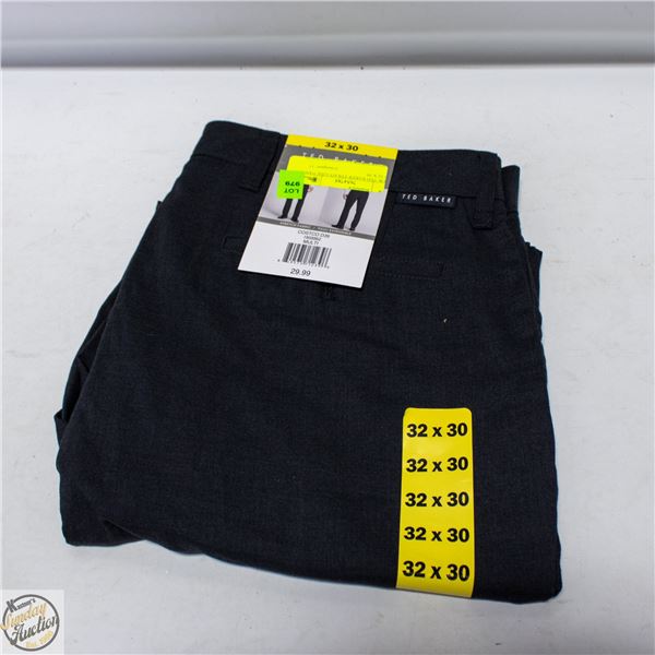 NEW TED BAKER STRAIT LINE PANT SZ 32 X 30