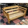 Image 1 : SOLID PINE WOOD FUTON FRAME (NO CUSHION/MATTRESS)