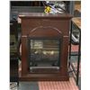 Image 1 : ELECTRIC FIREPLACE 26” WIDE 8” DEEP 34” TALL