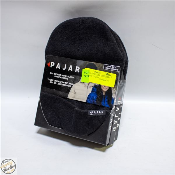 NEW 3 PACK OF PAJAR UNIVERSAL SIZE UNISEX TOQUES