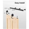 Image 2 : BRAND NEW WINSOON BI-FOLDING BARN DOOR HARDWARE