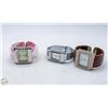 Image 1 : LOT OF 3 LADIES WRIST WATCHES